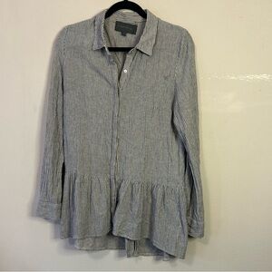 Sunday in Brooklyn Striped Button Down Shirt